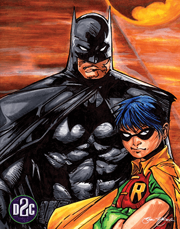 Batman and Robin | Drawn2Create