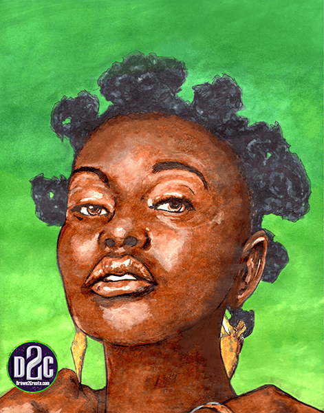 Afro Puffs | Drawn2Create